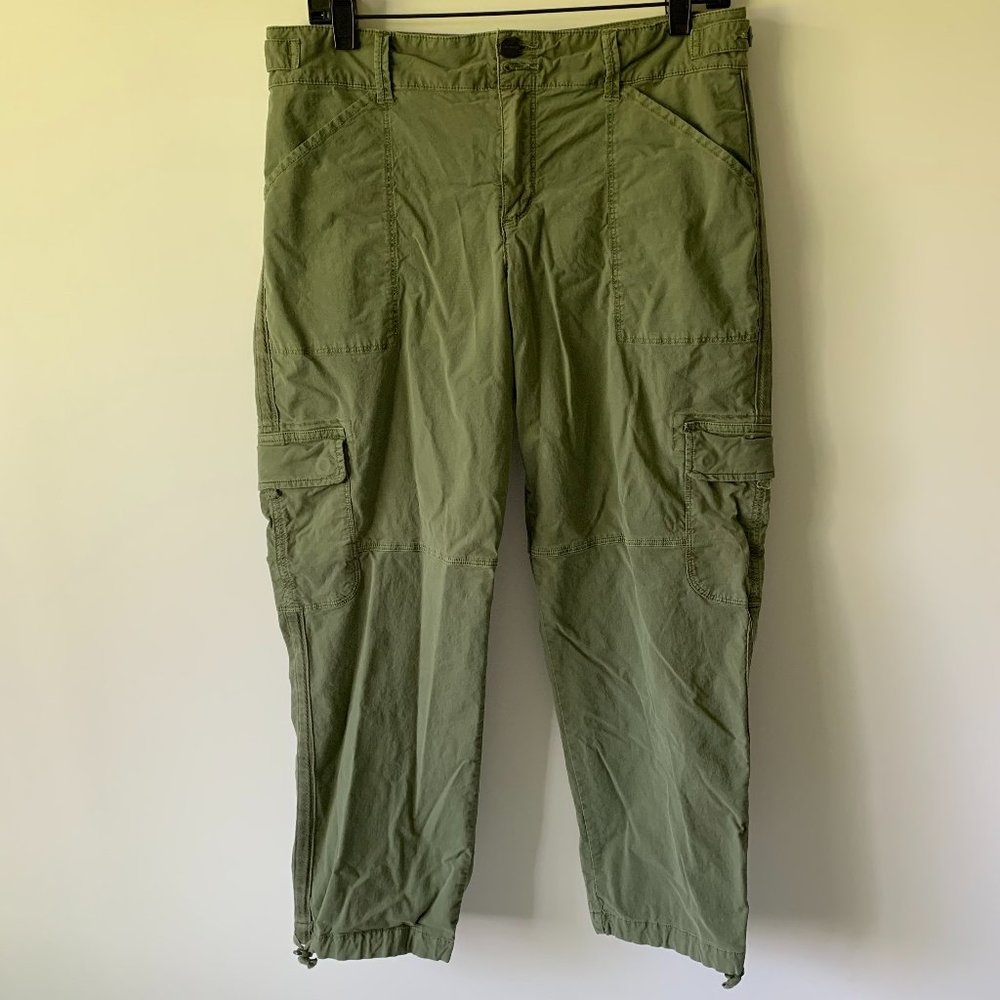 Sanctuary Standard Surplus Khaki Cropped Pant